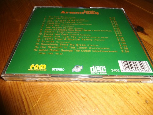 Louis Armstrong CD- Set, 3 Stück His early Hits - Bild 7 von 7