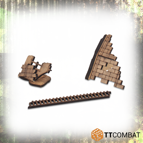 TTCombat BNIB The City, Corner and Delapedated Rowhouse Destroyed - Picture 12 of 22