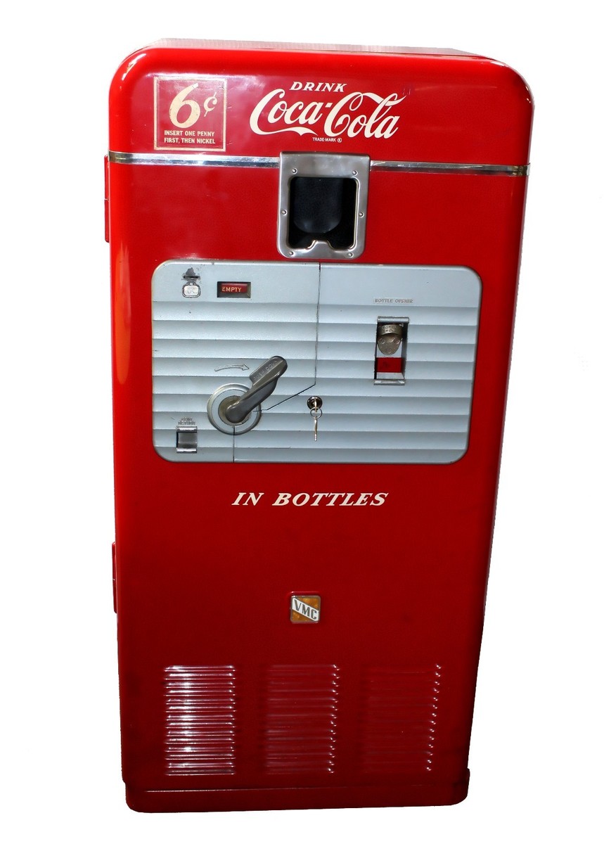Vintage 1952 6 Cent Semi Restored Model 27A Coca-Cola VMC Vending