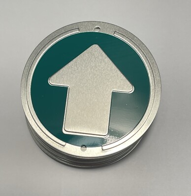 38 Green Arrow Aluminum Trail Markers  