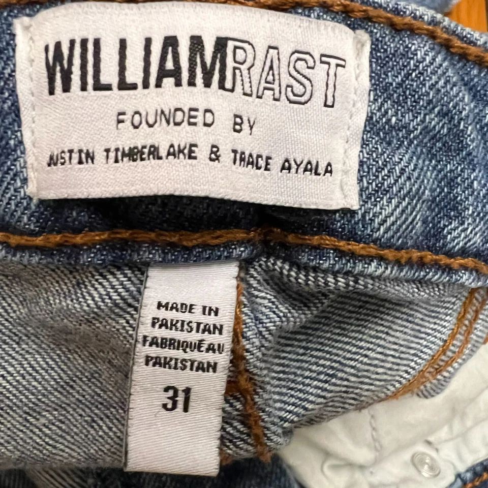 Minifalda William Rast Denim Línea A para mujer JR 31 Azul 34X19 Foto 4 de 4