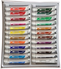 24 PC WATERCOLOR Paint Set Professional Artist Water Color Painting 12ml Tubes