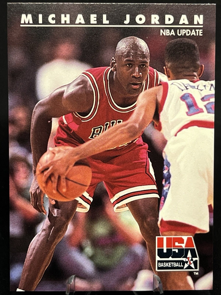 MICHAEL JORDAN 1992 SkyBox USA Basketball NBA Update Insert