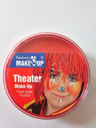 Theater Makeup Make Up Farbige Schminke 4 Farben zur Wahl 25 g Karneval Party - Picture 2 of 5