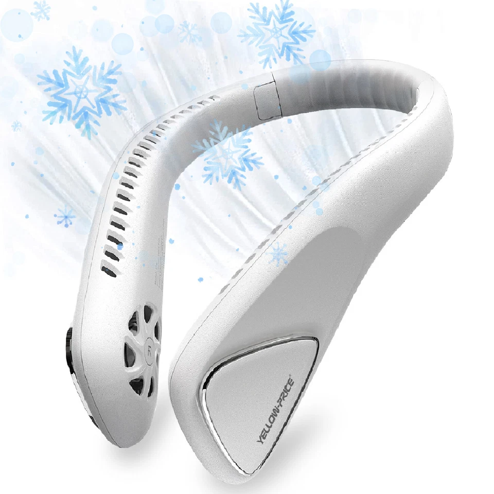 Bladeless Neck Fan Portable USB Rechargeable Mini Lazy Hanging Cooler 6000mAh