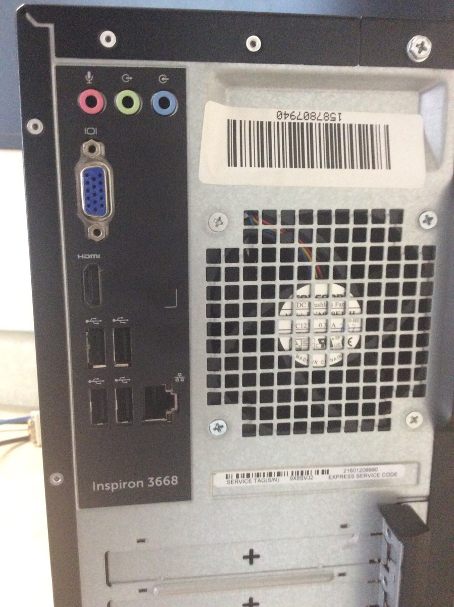 DELL - デル3668Core i5-7400/16GB/1TB/NVIDIA Dell Inspiron Desktop, Intel® Core? i5-7400, Intel® HD