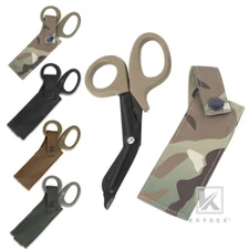 KRYDEX Medical Hand Pouch & Shears Tactical Shear Pouch Scissors Sheath MOLLE