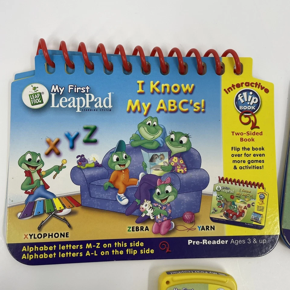 Leap Frog My First LeaPad Bob The Builder Bob Saves the Porcupine/I Know My ABC - Image 2 of 4