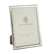 7"x5" in Solid 925 Sterling Silver Photo Picture Frame* 7342 /13×18 USA