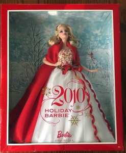 holiday barbie 2010