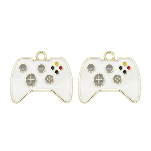 Wholesale Enamel Game Controller Gamepad Pendant Charm for Necklace Bracelet 12x - Picture 5 of 11