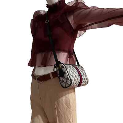 VINTAGE 80s GUCCI OPHIDIA ACCESSORY COLLECTION CROSSBODY W