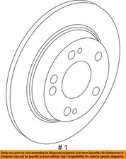 MAZDA OEM 19-25 3,CX-30 Rear Suspension Brake Components-Rotor BDTS26251