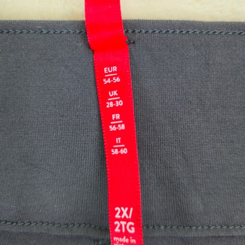 Spanx Womens Skinny Pants Size 2X Dark Gray Ponte Career Casual Minimalist Plus - Picture 7 of 8