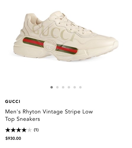 gucci sneaker ebay