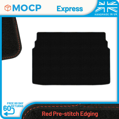 Express with Red Pre-Stitch Trim Boot Mat to fit Vauxhall Crossland X 2017-2020
