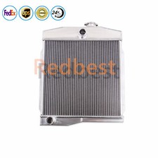 3 Row Aluminum Radiator For 1955-1968 Jeep Willys Cj3 Cj5 Cj6 Flathead L4 Engine 3 Row Aluminum Radiator For 1955-1968 Jeep Willys Cj3 Cj5 Cj6 Flathead L4 Engine
