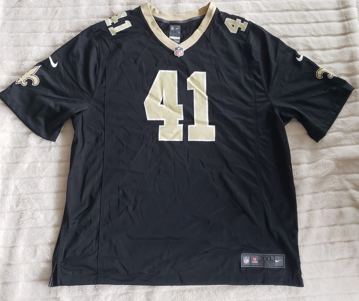 Alvin Kamara 2024 NFL #41 New Orleans Saints Nike On Field Jersey