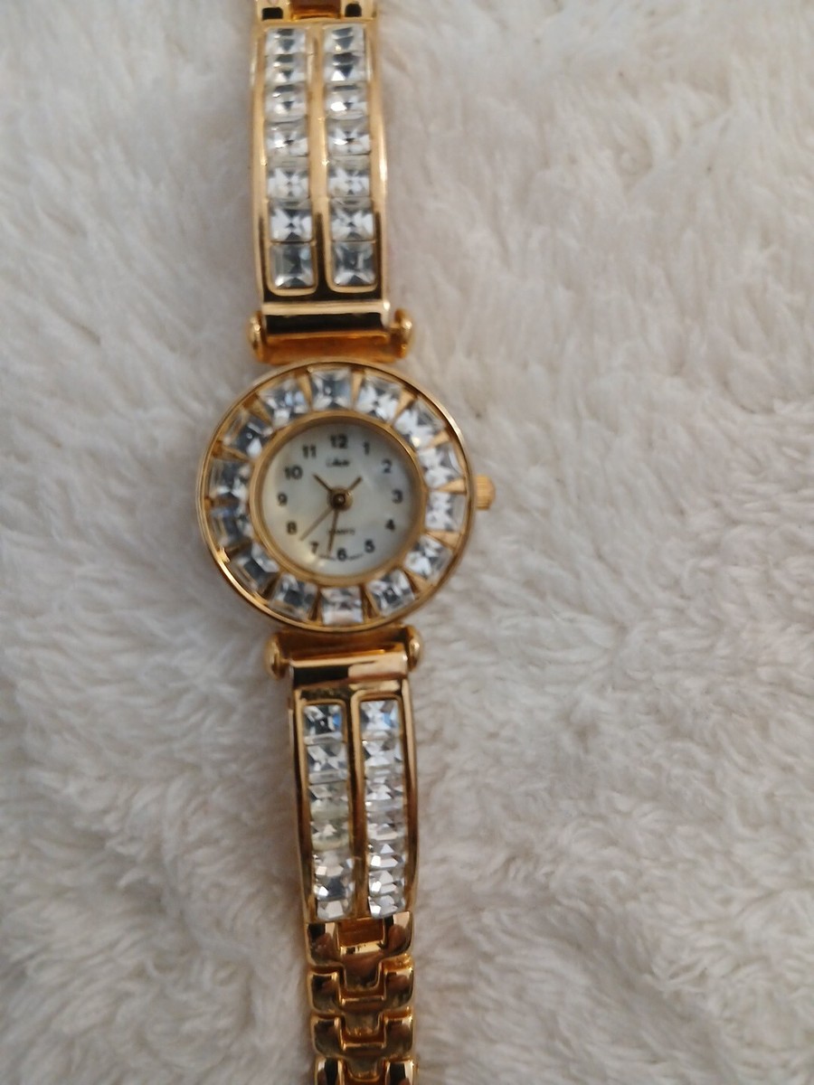 Luxury Gold Women\'s Watch with Crystal Accents s-l400.jpg main image 4