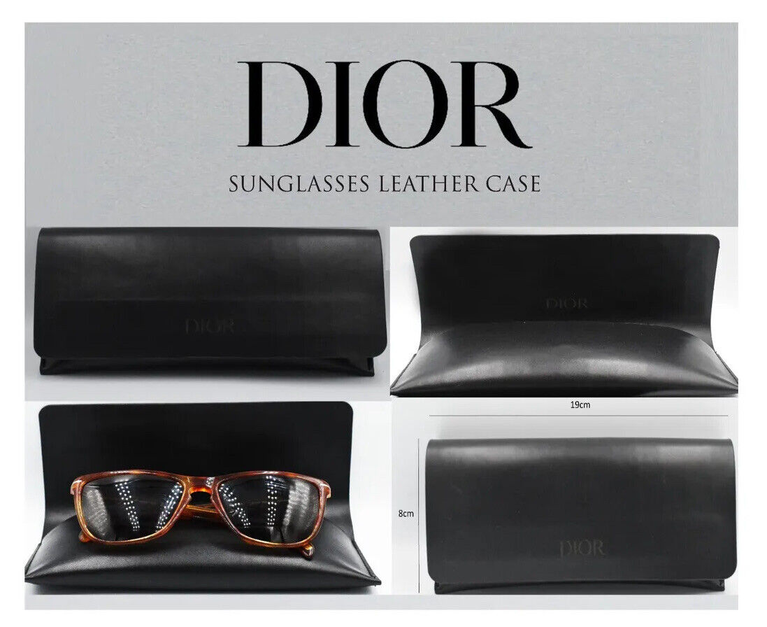 NOS DIOR SUNGLASSES LEATHER CASE SEMI-HARD VINTAGE | eBay NOS DIOR SUNGLASSES LEATHER CASE SEMI-HARD VINTAGE | eBay