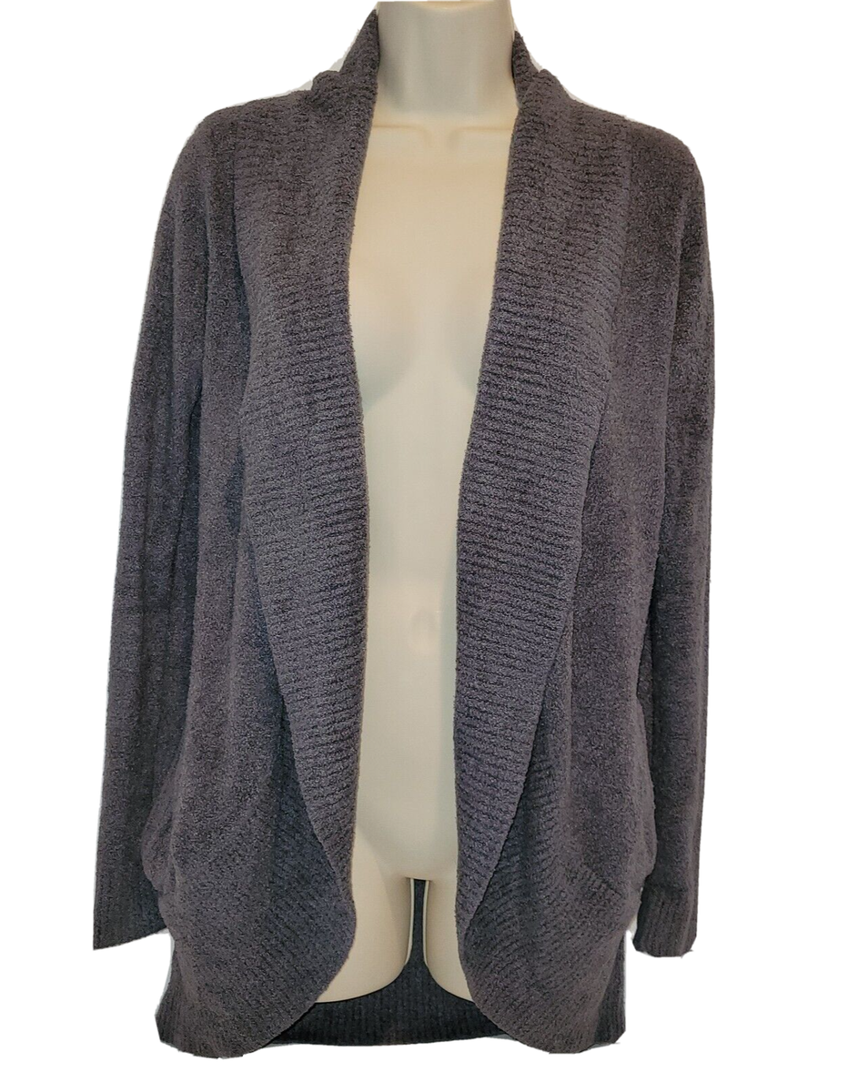 Barefoot Dreams Cardigan Sweater Bamboo Chic Lite Knit Circle
