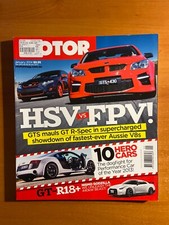 Motor magazine - January 2014 - HSV v FPV - Nissan GT-R NISMO