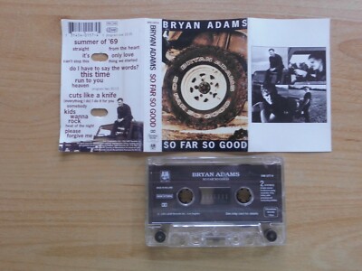 BRYAN ADAMS MC: SO FAR SO GOOD (EUROPE;A&M Records   540 157-4)