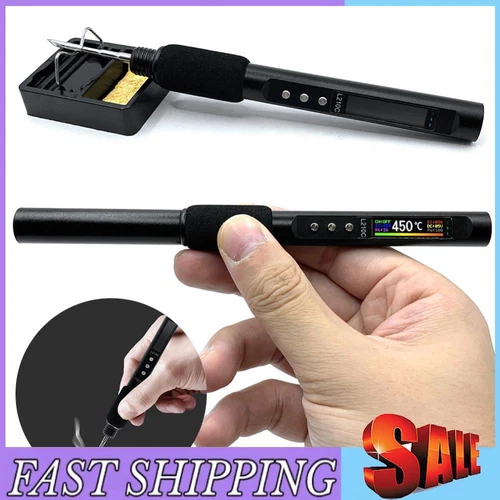 PD100W Digital Smart Electric Soldering Iron Adjustable Temperature (L210C)