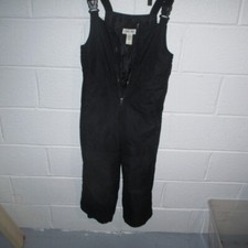 Cherokee Boys Ski Pants Bibs Medium 8-10 Excellent Black