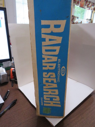 Vintage 1960s Era Ideal Electronic Radar Search Game -Original Box Only - Picture 6 of 9