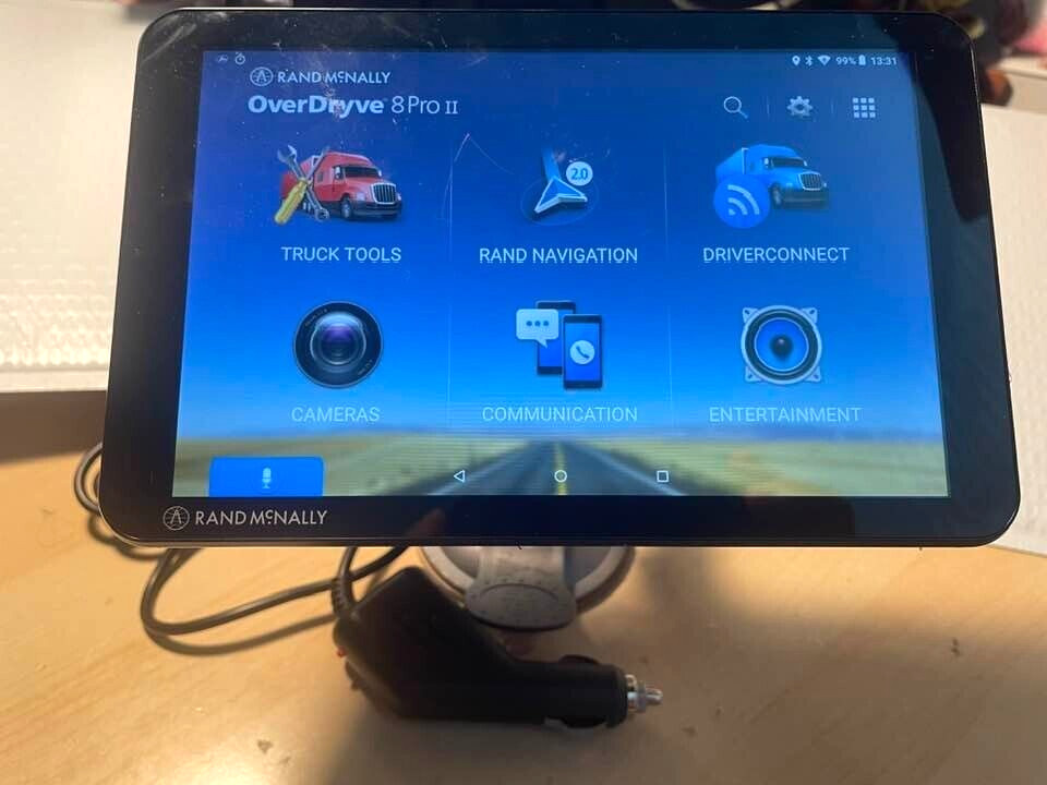 Rand MCNALLY OD8 OverDryve 8 PRO 2 LM Truck GPS 1 Yr Warranty/ Damage Protection