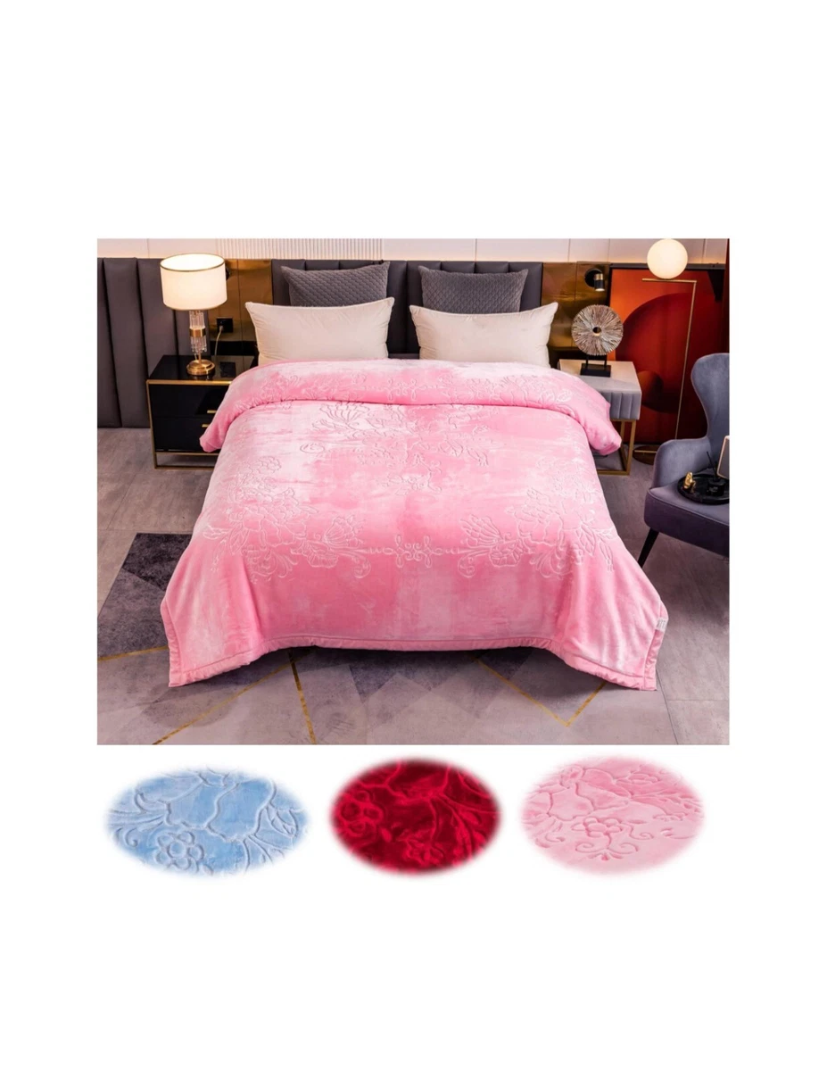 King size online heavy fleece blankets