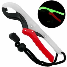 UFISH Fishing Lip Grip Tool Hook Remover Fish Gripper Plastic Pliers Holder
