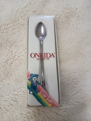 Oneida Affection Love Lasts Community Silverplate Baby Feeder Spoon 5 1/2''