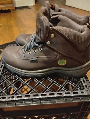 TIMBERLAND MEN'S WHITE LEDGE MID WATERPROOF BOOT DARK BROWN 12135 ALL SIZES