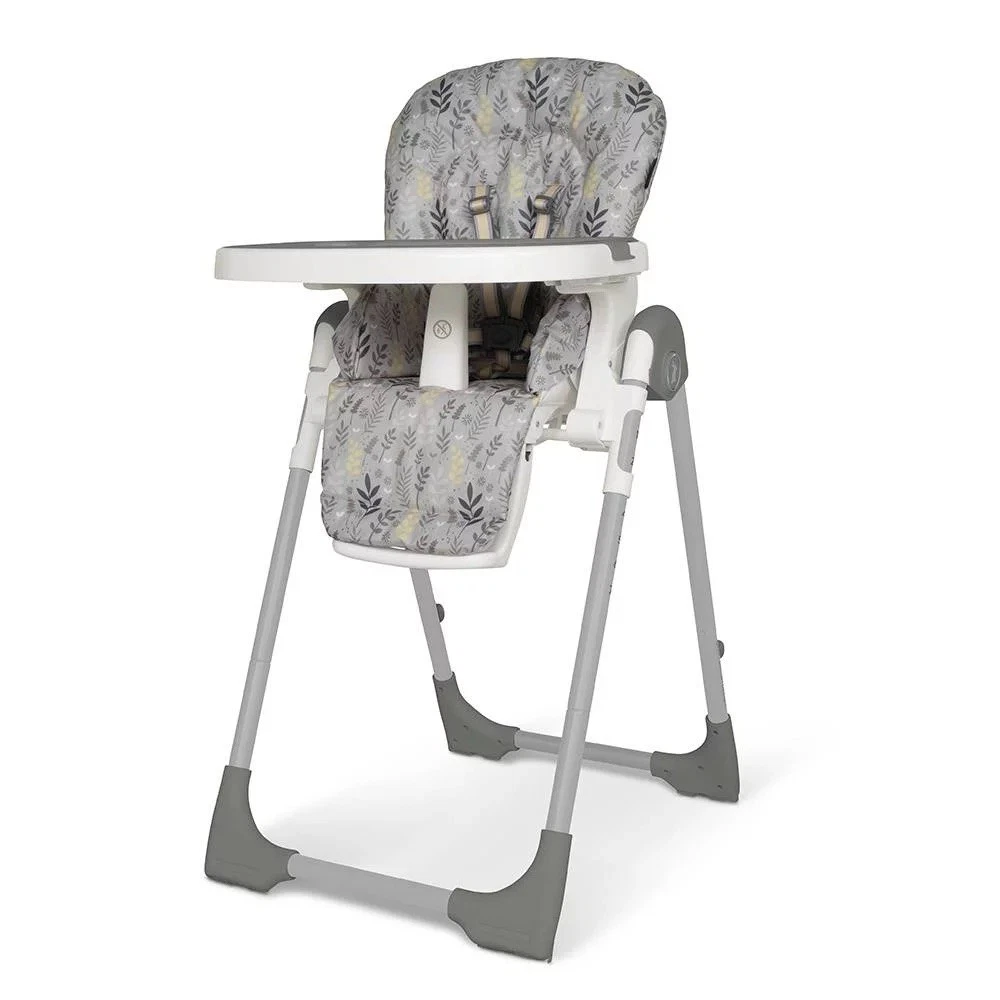 Cosatto Noodle Highchair Use From Birth, Recline, Compact Fold Grey Bobtail