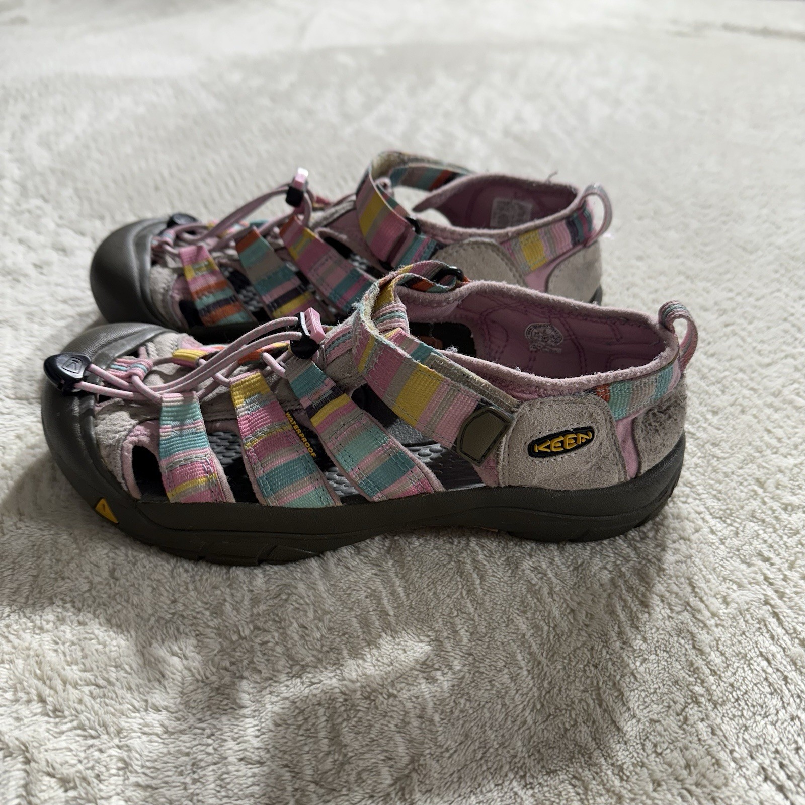 Sandali sportivi impermeabili Keen YouthNewport H2 outdoor rosa multicolore taglia 6