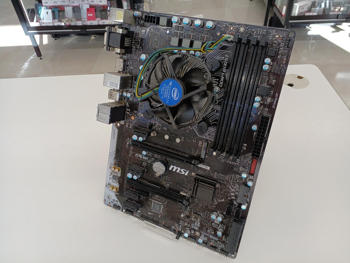 Msi Z170-S01/Intel Core I7-6700 Motherboard | eBay