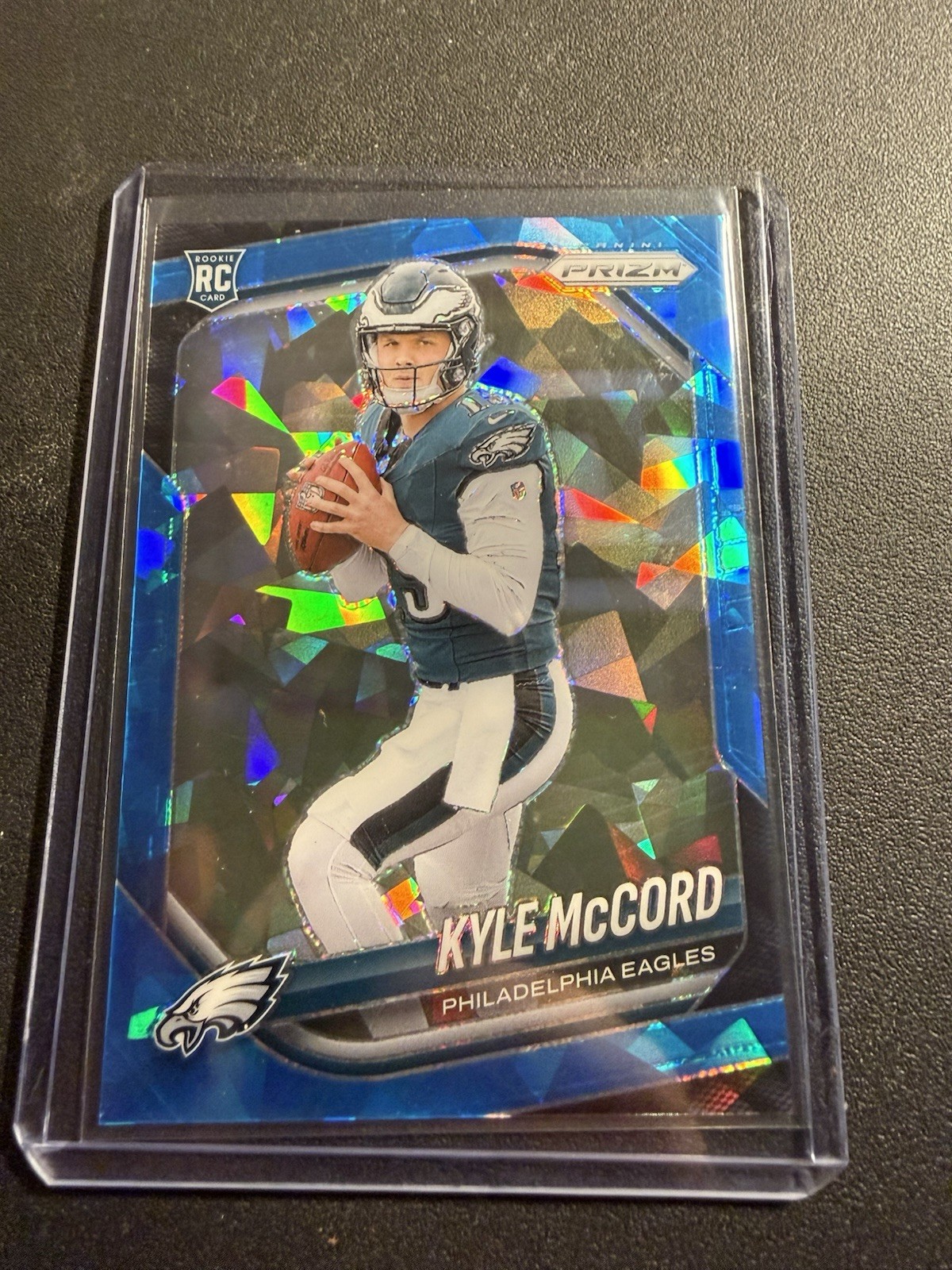 2025 Panini Prizm Kyle McCord Blue Ice Prizm /99 #377