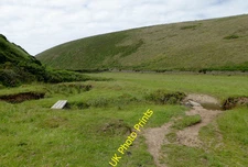 Photo 6x4 Sea dissected valley by St Catherine's Tor in Devon Stoke/SS23 c2015