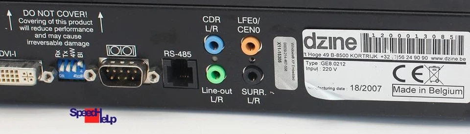 Dzine Graphics Engine 8 Computer Ge8.0212 Industry Pc 4Gb Compact Flash 512Mb! - Image 4 of 4