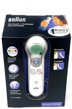 Braun No Touch + Forehead Thermometer Sealed Digital Thermometer