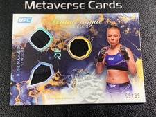2025 Topps Royalty UFC Rose Namajunas Grand Royal Relic /99