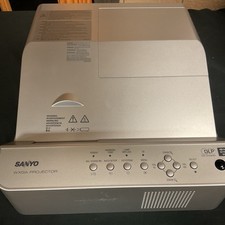 Sanyo PDG-DWL2500 WXGA 1080P 3D Ultra Short Throw Projector 61714435 