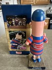 2008 RARE Milwaukee Brewers Racing Polish Sausage Mascot Bobblehead — photo 2