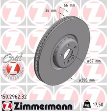 Bremsscheibe (pro Einheit) ZIMMERMANN 150.2962.32