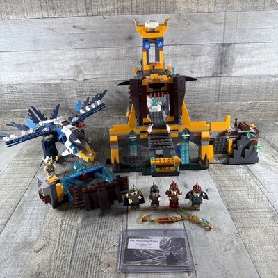 LEGO Legends of CHIMA: The Lion Chi Temple (70010) 75% complete Read Description