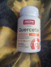 Jarrow Formulas Quercetin 500mg Vegetarian Dietary Supplement - 30 Capsules