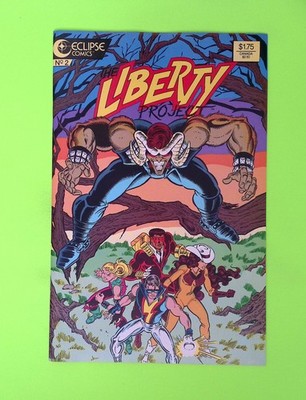 The Liberty Project #2 1987 Eclipse Comics High Grade Comic Book X12-175