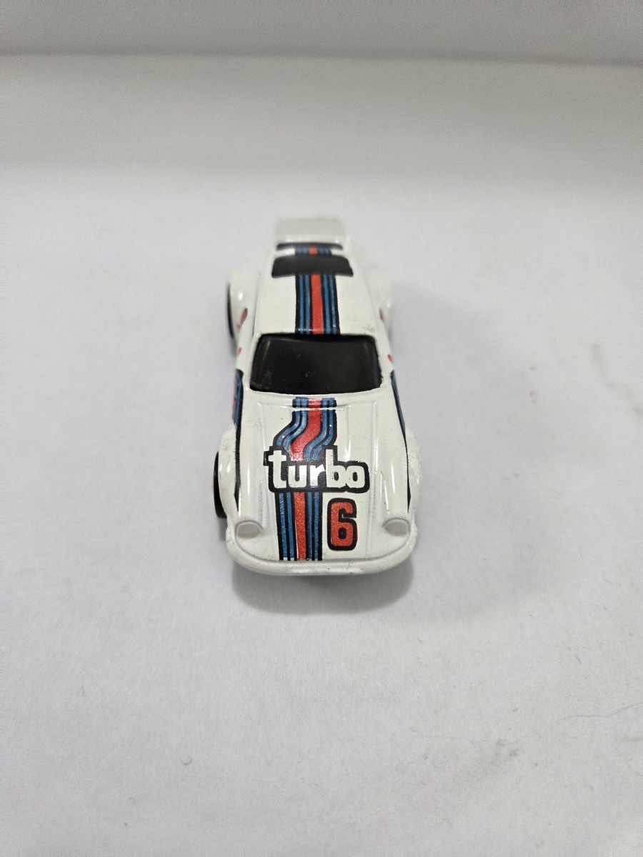 Hot Wheels 1974 Hong Kong White P-911 Porsche Turbo 6 Mattel